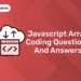 Javascript Array Coding Questions And Answers
