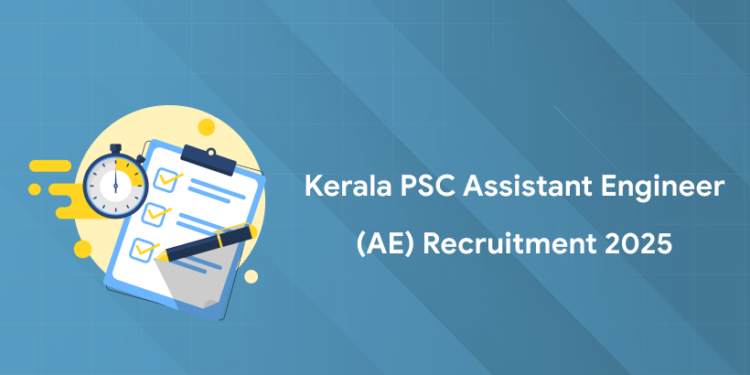 Kerala PSC Assistant Engineer (AE) Recruitment 2025 PDF, Apply Link, Eligibility