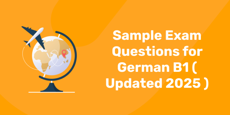 sample German question