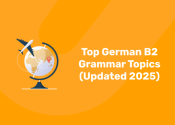 german B2 grammar topics