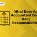 What does an Accountant do - Daily Responsibilities (1)