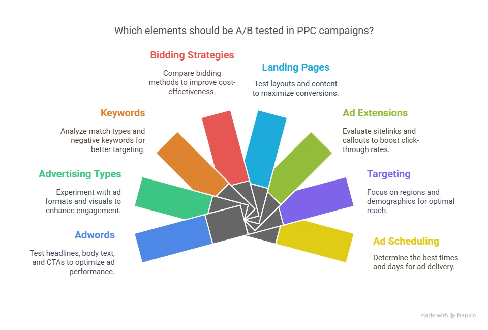 Elements You Can AB Test in Your PPC Campaigns