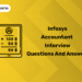 Infosys Accountant Interview Questions and Answers