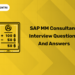 SAP MM Consultant Interview Questions and Answers