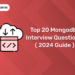 Top 20 Mongo db interview questions ( 2024 Guide )