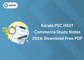 Kerala PSC HSST Commerce Study Notes 2024: Download Free PDF