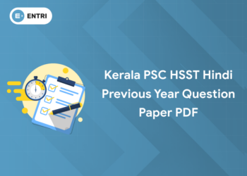 Kerala PSC HSST Hindi Previous Year Question Paper PDF - Free