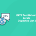 IELTS Test Dates in kerala ( Updated List )