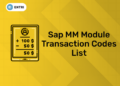 Sap MM Module Transaction Codes List