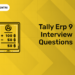 Tally Erp 9 Interview Questions (1)