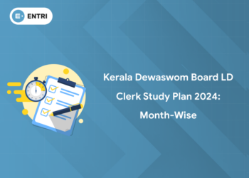 Kerala Dewaswom Board LD Clerk Study Plan 2024: Month-Wise