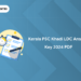 Kerala PSC Khadi LDC Answer Key 2024 PDF