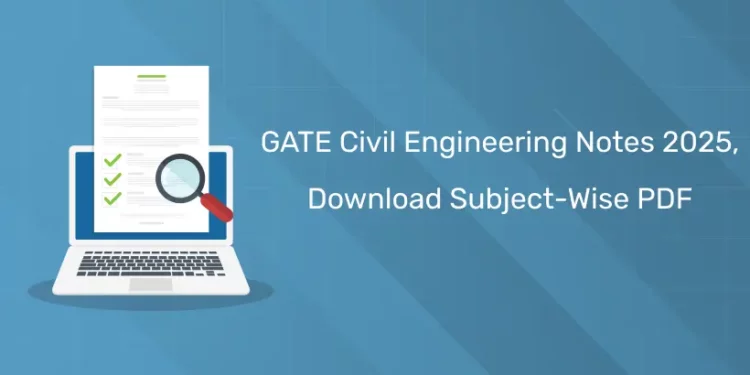 GATE Civil Engineering Notes