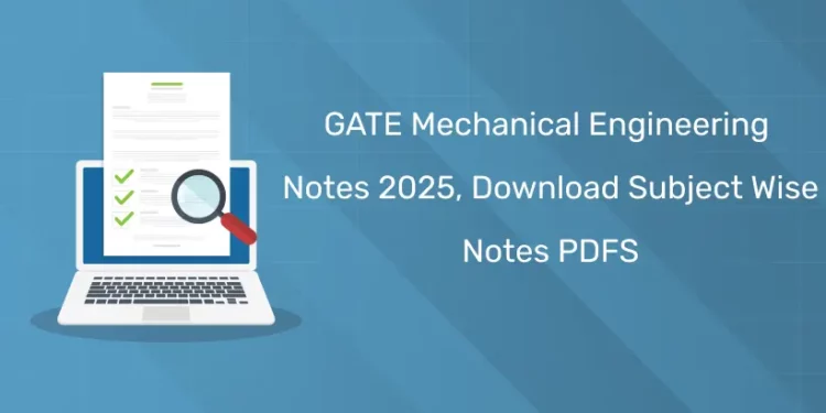 GATE Mechanical Engineering Notes
