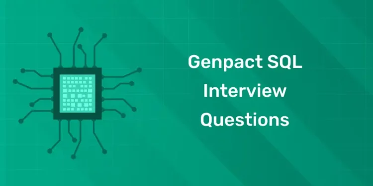 Genpact SQL Interview Questions