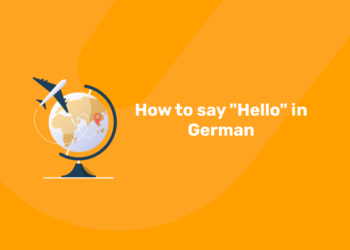 How to say Hello in German