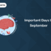 Important Days in September