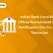Indian Bank Local Bank Officer