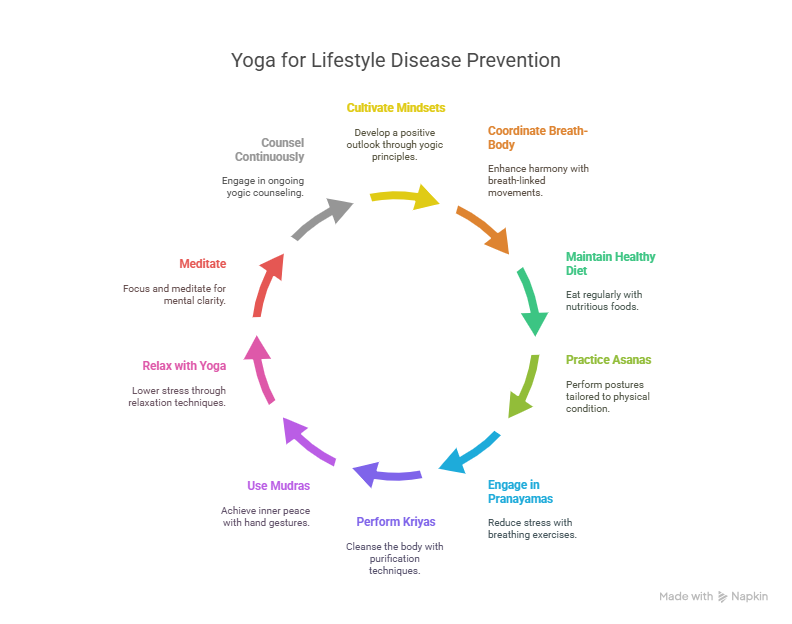 Tools of Yoga as Preventive Measure for Lifestyle Disease