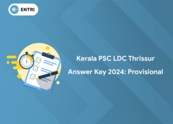 Kerala PSC LDC Thrissur (503/2023) Answer Key 2024: Provisional