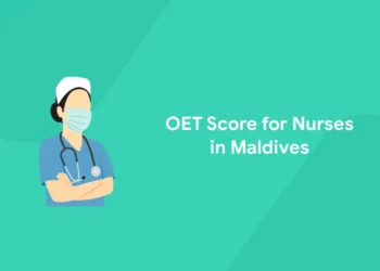 Maldives OET score for nurses