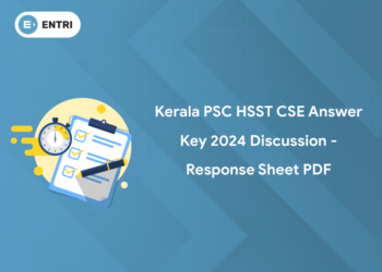 Kerala PSC HSST CSE Answer Key 2024 Discussion - Response Sheet PDF