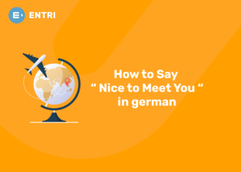 how to say nice to meet you in german