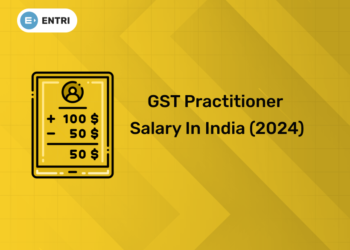 GST Practitioner Salary in India