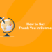 How to Say Thank You in German