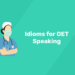 Idioms for OET Speaking