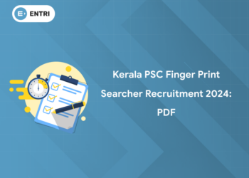 Kerala PSC Finger Print Searcher (233/2024) Recruitment 2024: PDF