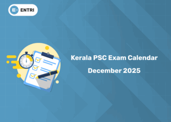 Kerala PSC Exam Calendar December 2025