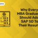 Why Every MBA Graduate Should Add SAP SD to Their Resume