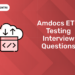 Amdocs ETL Testing Interview Questions