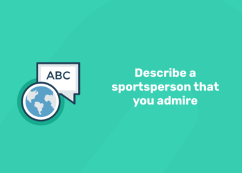 Describe a sportsperson that you admire