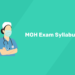 MOH Exam Syllabus