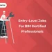 Entry-Level Jobs for BIM Certified Professionals