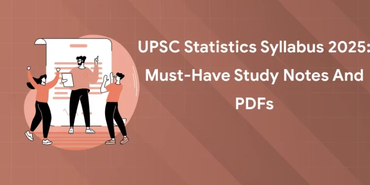 UPSC Statistics Syllabus