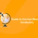 German Weather Vocabulary