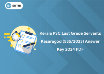 Kerala PSC Last Grade Servants Kasaragod (535/2023) Answer Key 2024: Free PDF