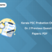 Kerala PSC Probation Officer Gr. 2 Previous Question Papers: PDF