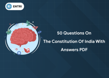 50 questions on the Constitution of India with Answers PDF