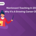 Montessori Teaching in 2025: Why It’s a Growing Career Choice