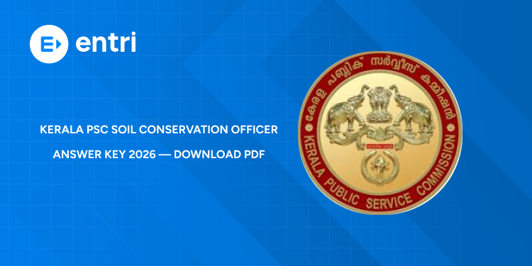 Kerala PSC Soil Conservation Officer Answer Key 2026 (Cat No. 540/2025) — Download PDF
