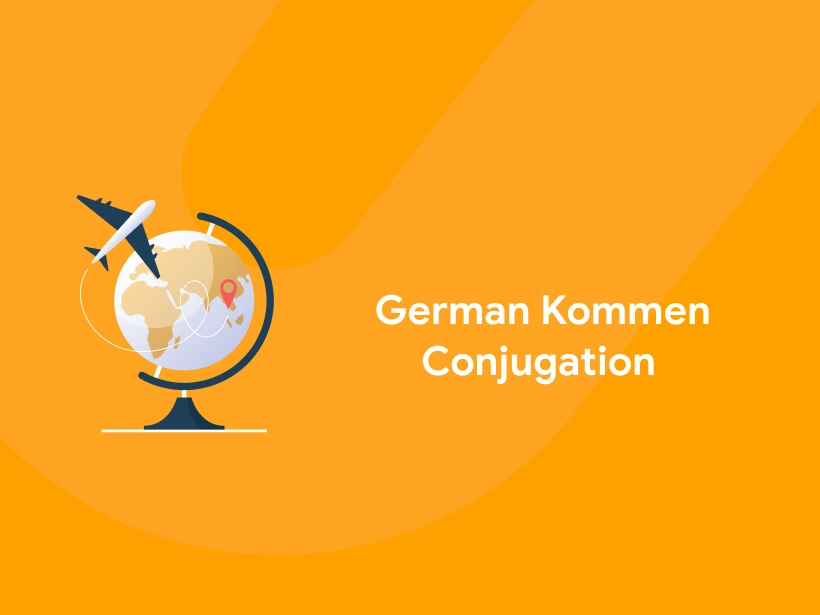 German Kommen Conjugation - Entri Blog