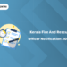 Kerala Fire and Rescue Officer Notification 2026