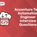 Accenture Test Automation Engineer Interview Questions (1)