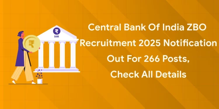 Central Bank of India ZBO