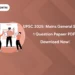 UPSC 2025Mains General Studies1pdf