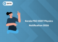 Kerala PSC HSST Physics (721/2025) Notification 2026 PDF, Link